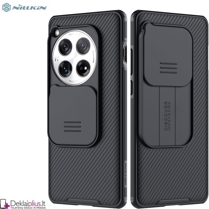 Nillkin Camshield dėklas su kameros apsauga - juodas (Oneplus 12 5G) Nillkin Camshield dėklas su kameros apsauga - juodas (Oneplus 12 5G)